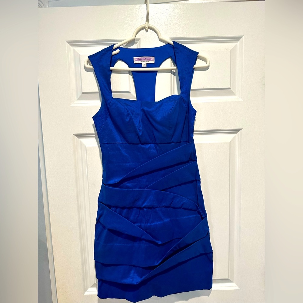 Cocktail dress- cool back.